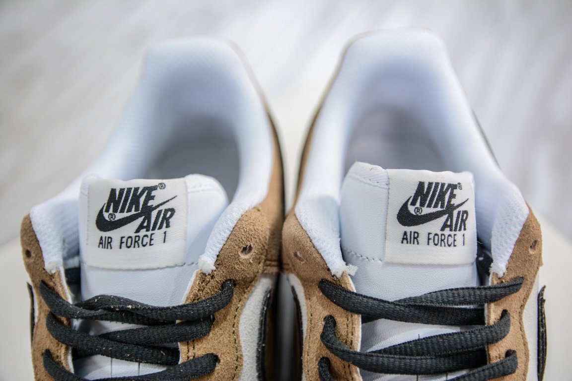 Кросівки Air Force 1 07 Low WB Coffee Brown Black White HH9636-326 фото 9