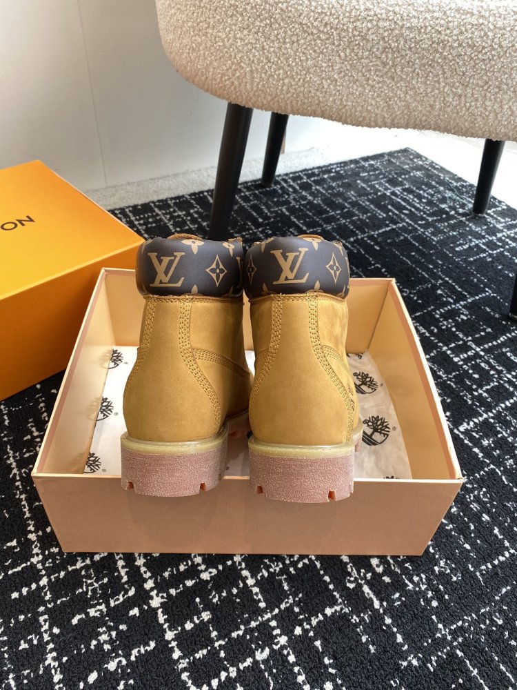 Черевики жіночі Louis Vuitton x Timberland фото 7