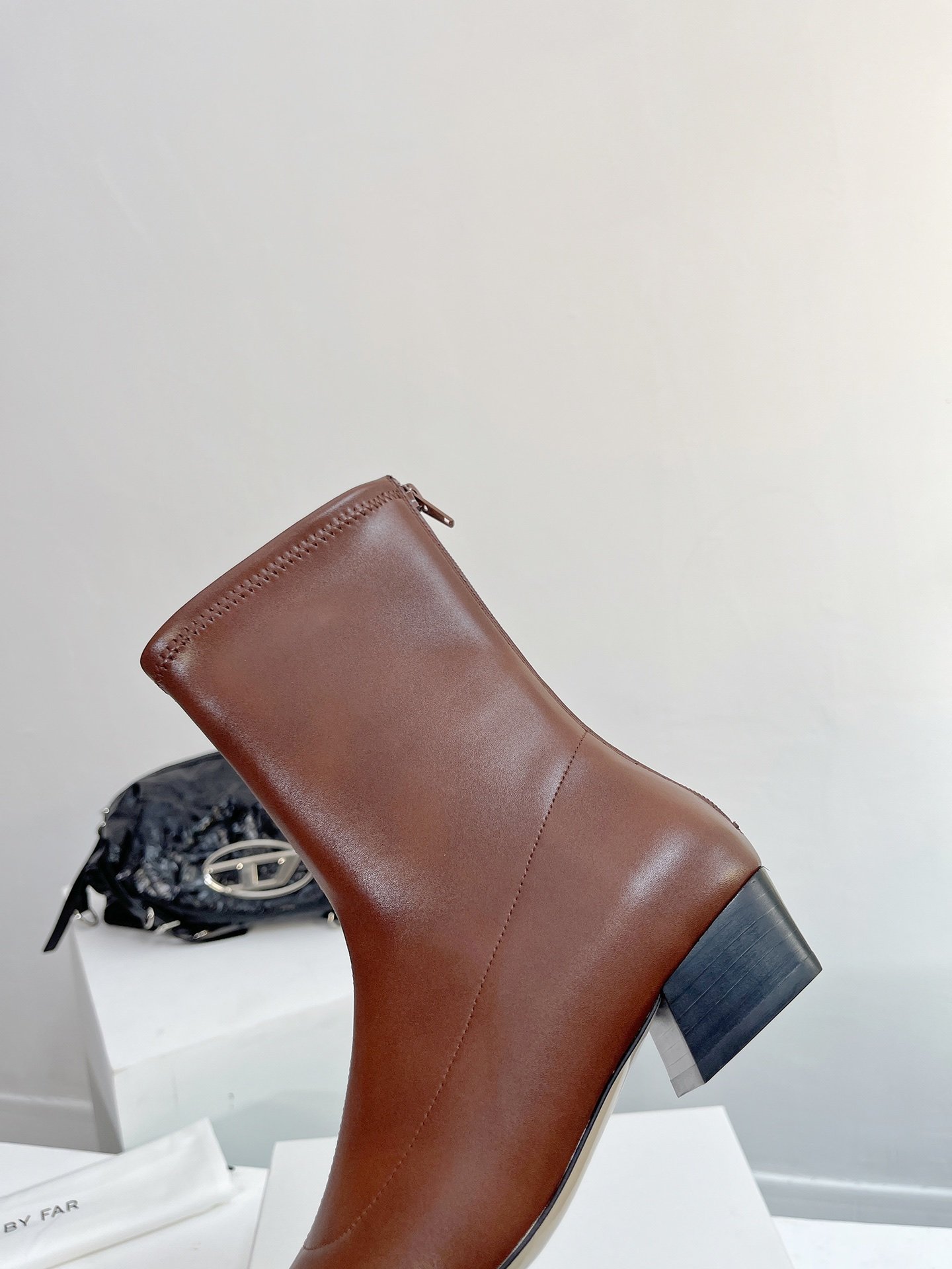 Ботинки женские с квадратным носком фото 8