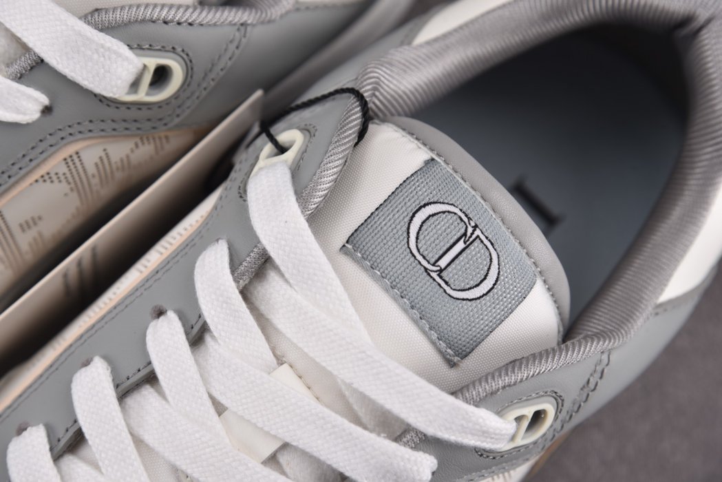 Кроссовки Dior B27 Low Grey White фото 9