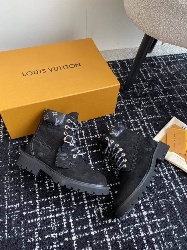 Ботинки женские Louis Vuitton x Timberland фото 4