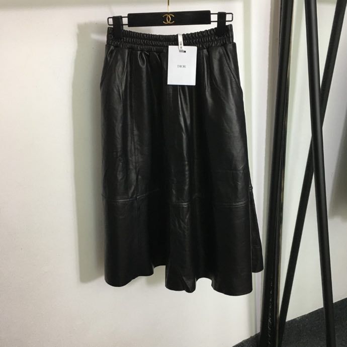 Leather skirt