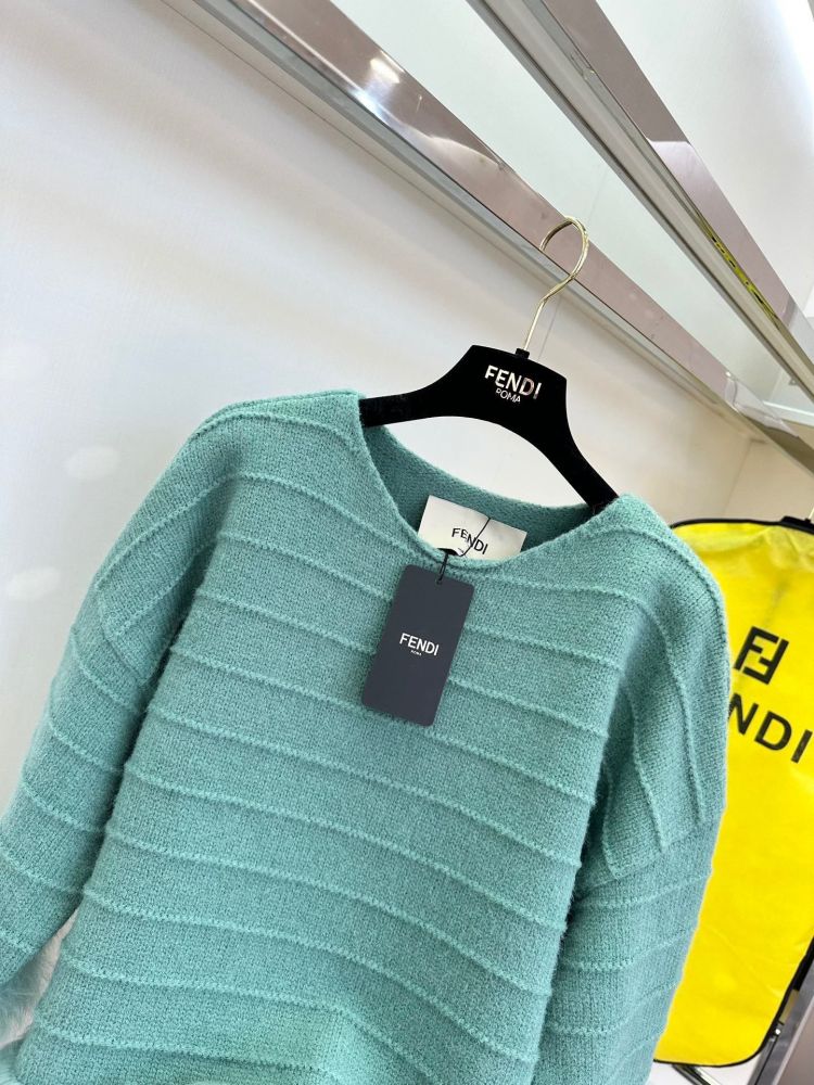 Кашемировий светр з лисячим хутром фото 4