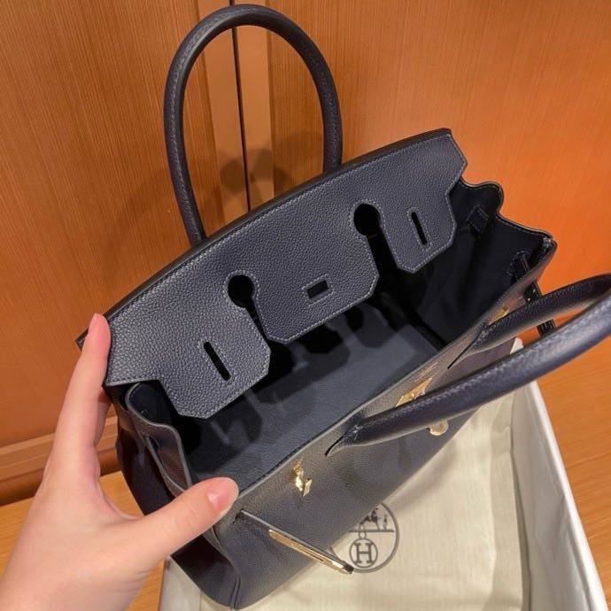 Сумка Birkin 30 в коже Togo фото 3