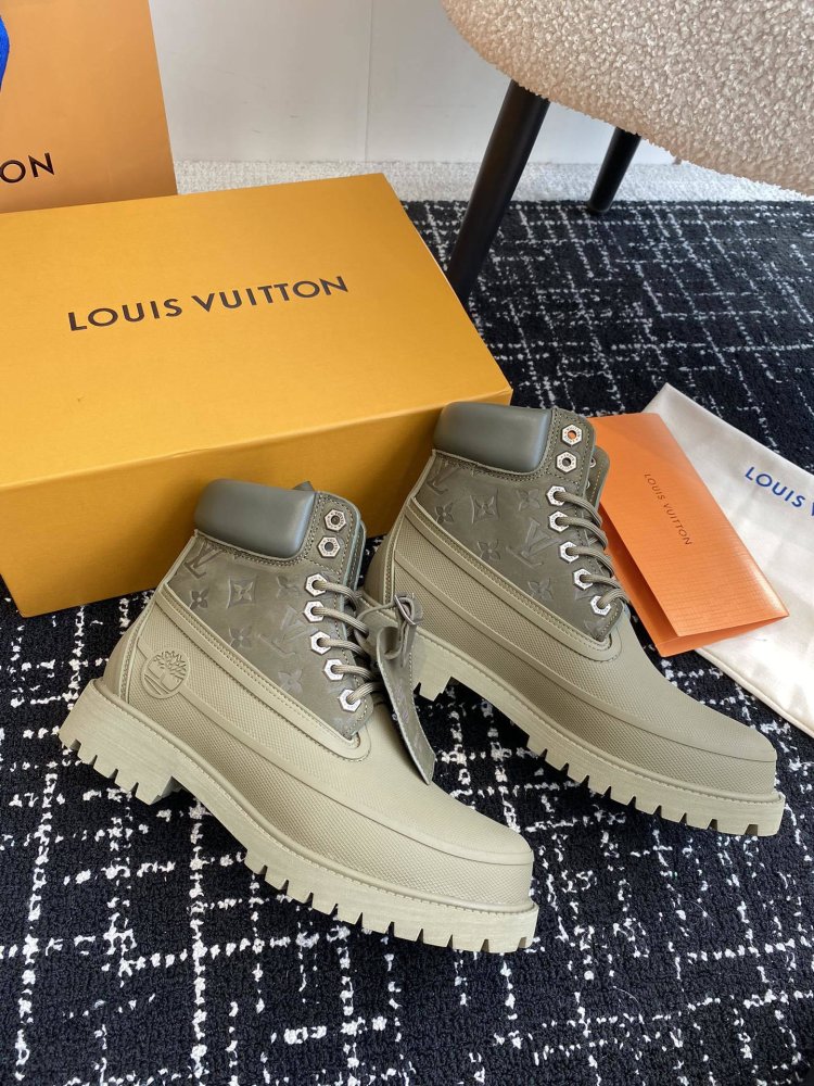 Ботинки женские Louis Vuitton x Timberland фото 3