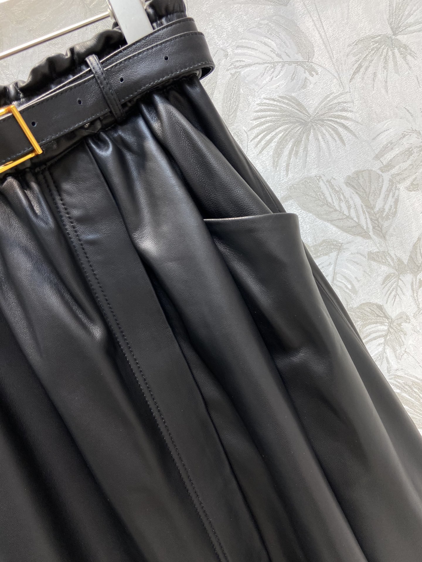 Skirt leather фото 3