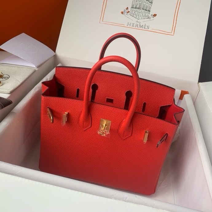 Сумка Birkin 25 см из кожи Epsom фото 9