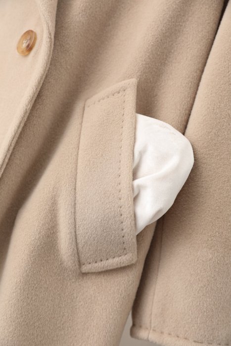 Cashmere women's coat фото 5