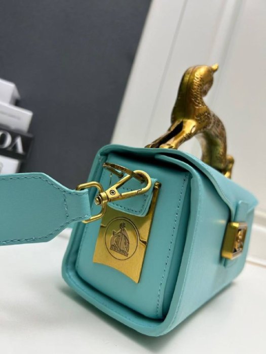 Сумка LANVIN Pencil Cat 27 см кожаная фото 3