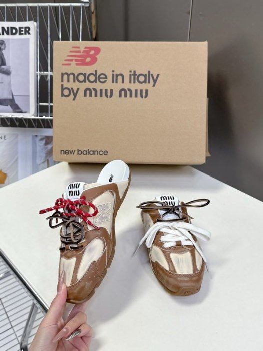 Мюли женские Miu Miu х New Balance фото 8