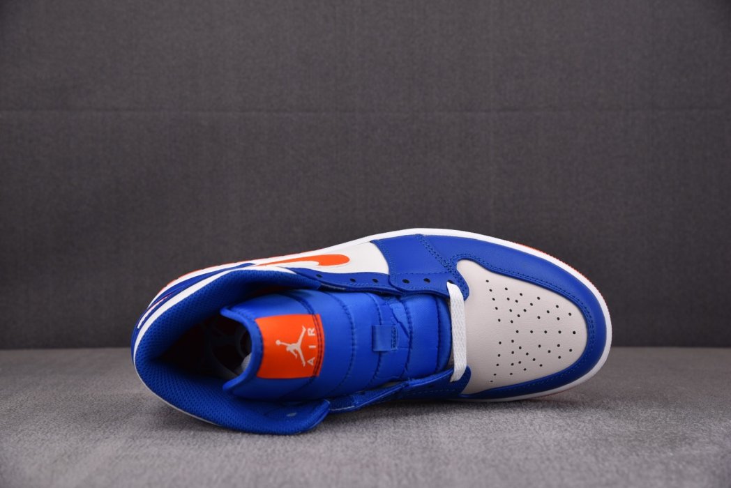 Кроссовки Air Jordan 1 Mid Knicks фото 3