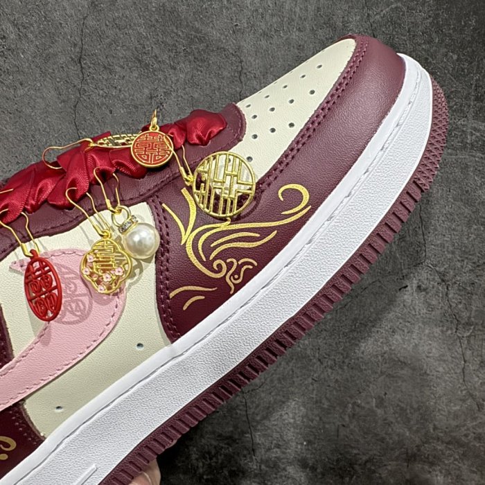 Sneakers Air Force 1 07 Low Wedding фото 6