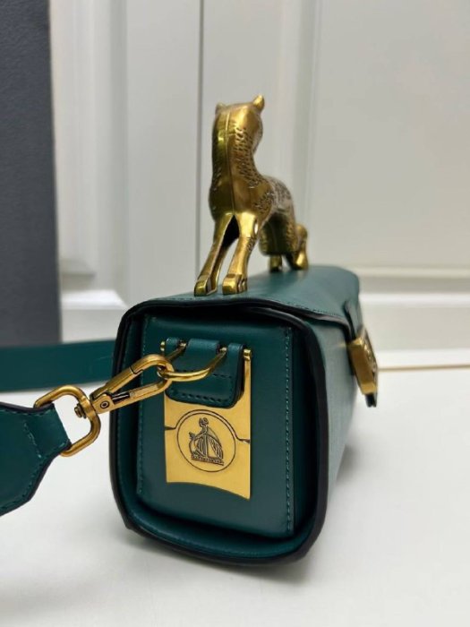 Сумка LANVIN Pencil Cat 27 см кожаная фото 5