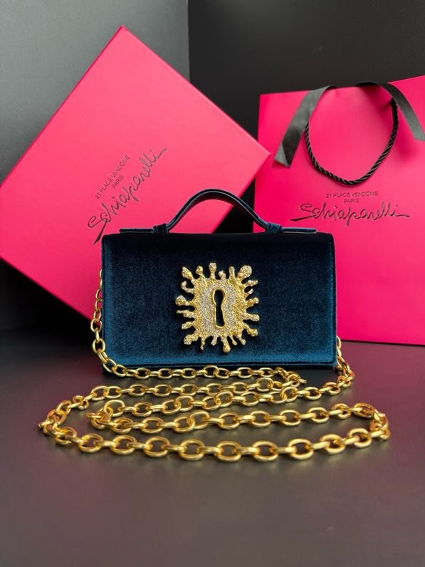 Клатч кожаный женский 19 см