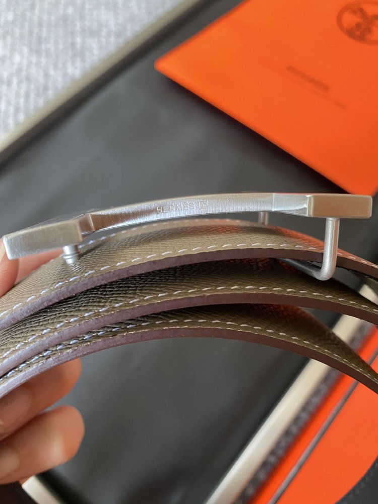 Belt leather 38 mm фото 3