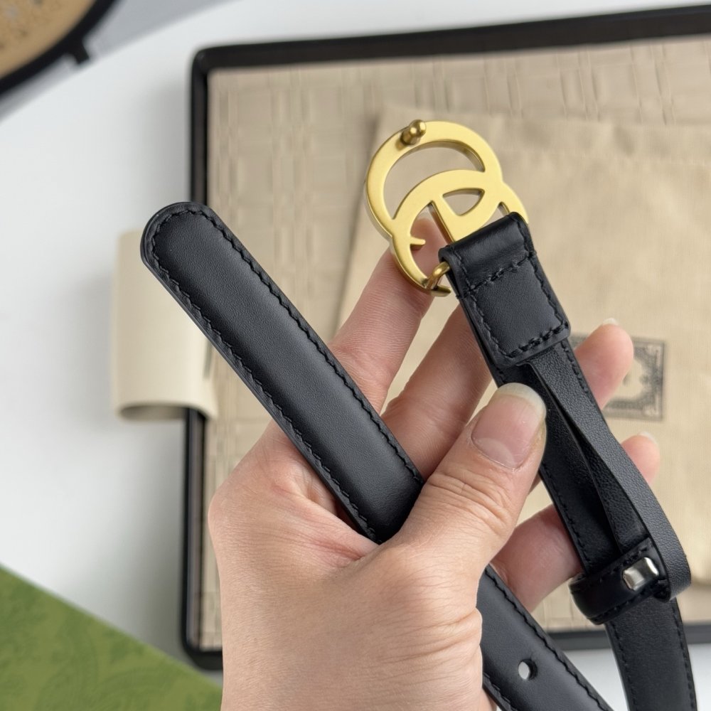 Ремень кожаный 20 мм фото 5