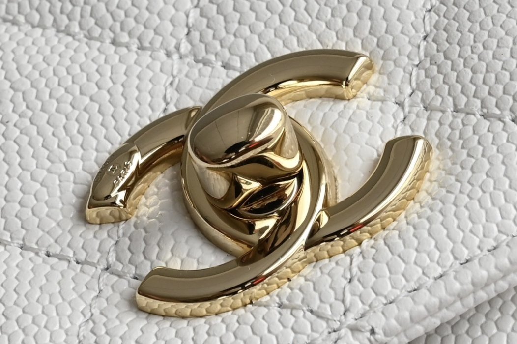 Сумка Chanel Coco Handle mini из зернистой кожи фото 6