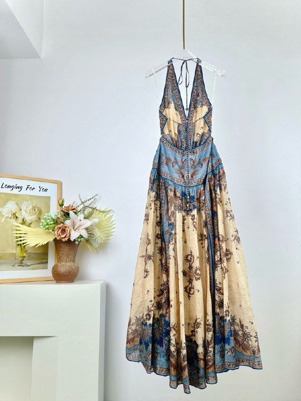 Довге Плаття, Сукня з підтяжками ASCENSION фото 6