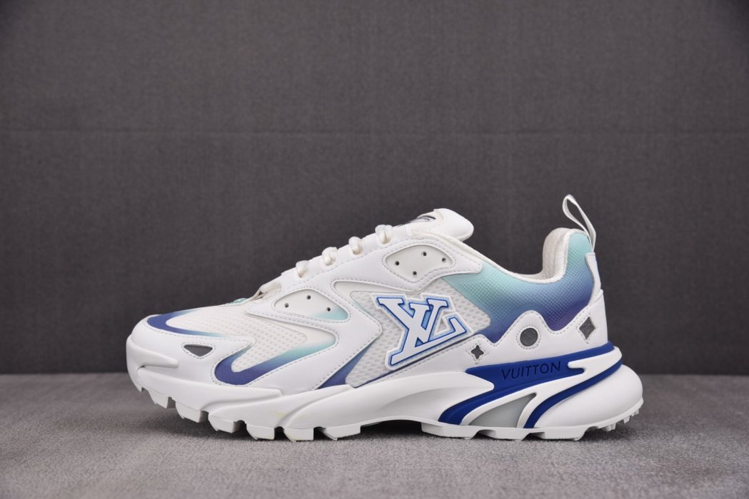 Кроссовки LOUIS VUITTON Runner Tatic White Blue