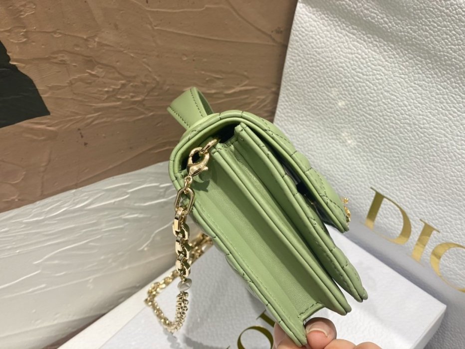 A bag women's Lady Dior 21 cm фото 4
