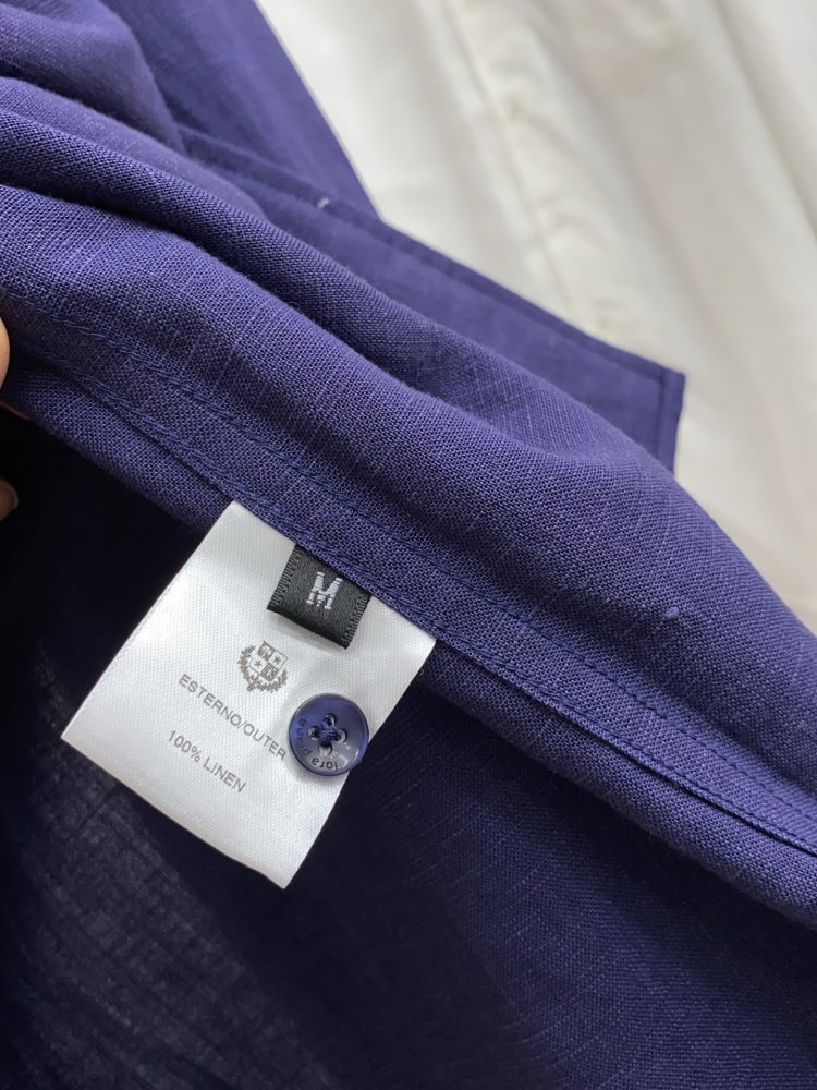 Рубашка льняная мужская фото 6