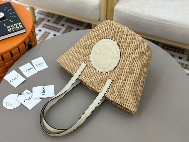 Солом'яний сумка 46 см фото 9