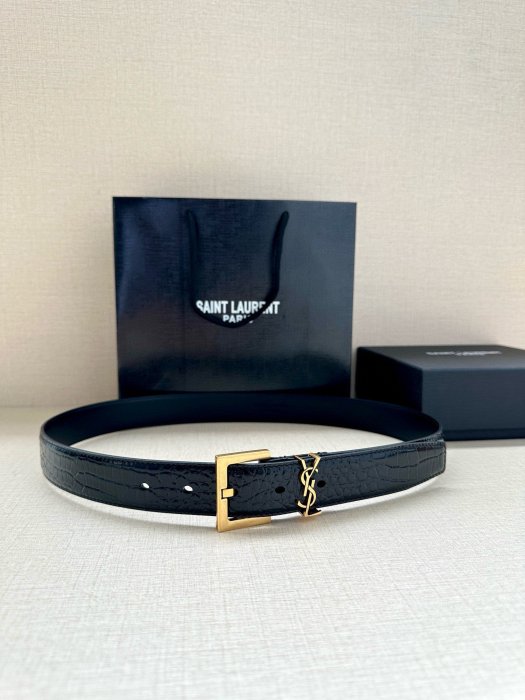 Belt leather 3 cm