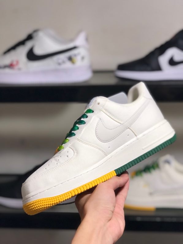 Sneakers  Air Force 1 07 Low Green Yellow Limited фото 3