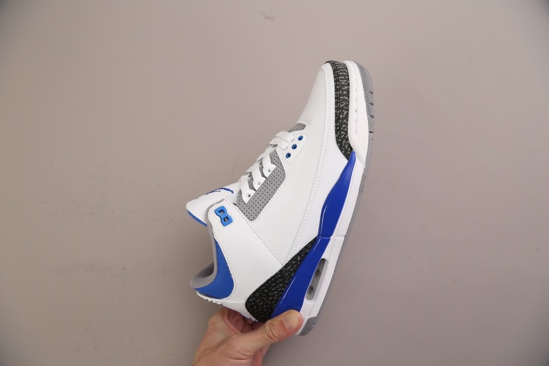 Кроссовки Air Jordan 3 Retro Racer Blue - CT8532-145 фото 6