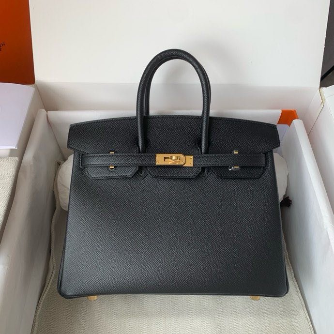 Сумка Birkin 25 см з шкіри Epsom