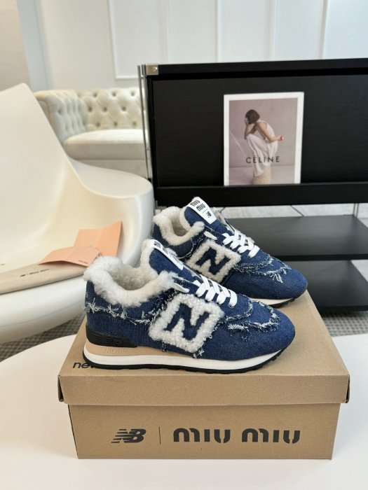 Кроссовки Miu Miu х New Balance 574 фото 2