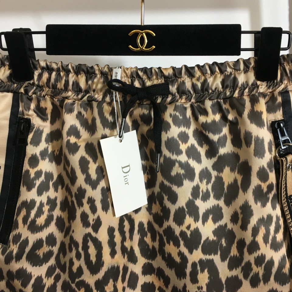 Эластичная юбка с леопардовым принтом фото 2