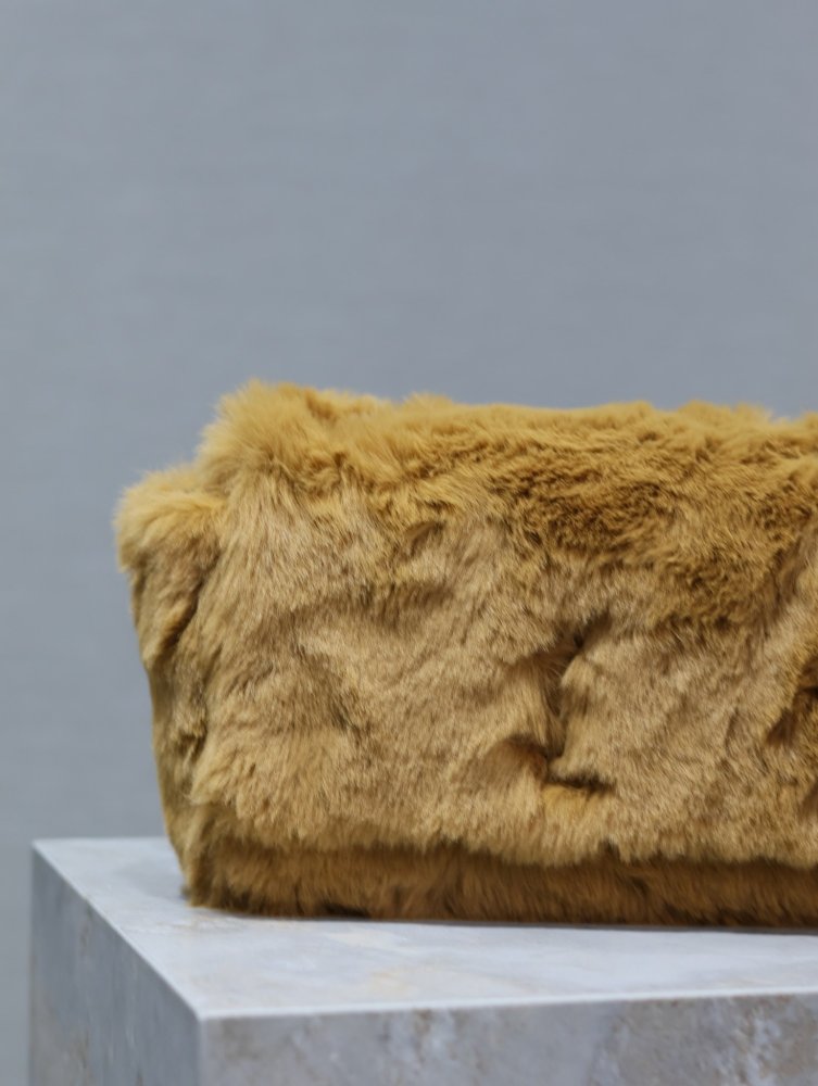 A bag Kate 22 cm of natural fur a rabbit фото 3