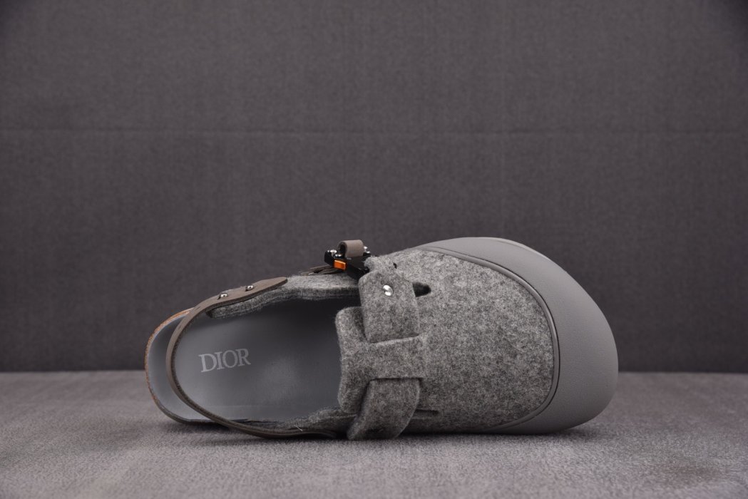 Сандалии DIOR x Birkenstock Tokio Grey фото 3