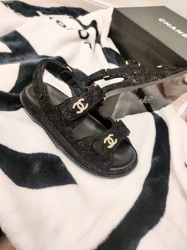 Кожаные женские сандалии, черные фото 3