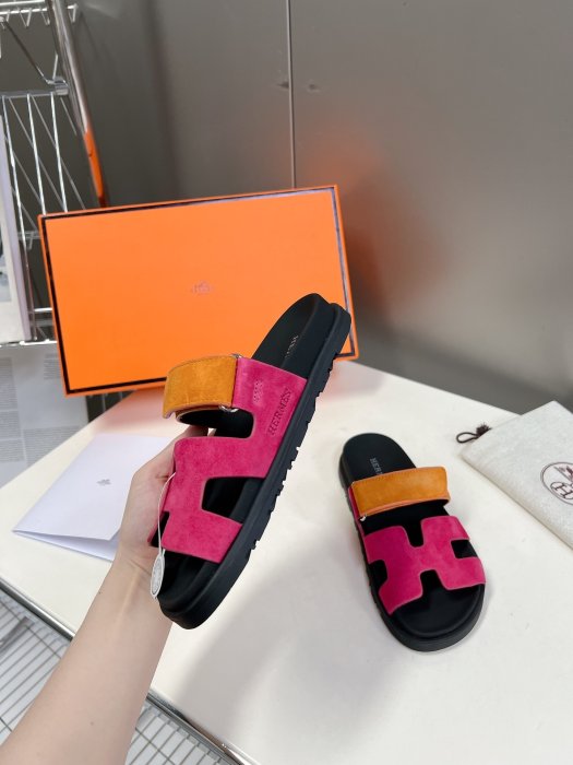 Шлепанцы Hermes Chypre фото 4