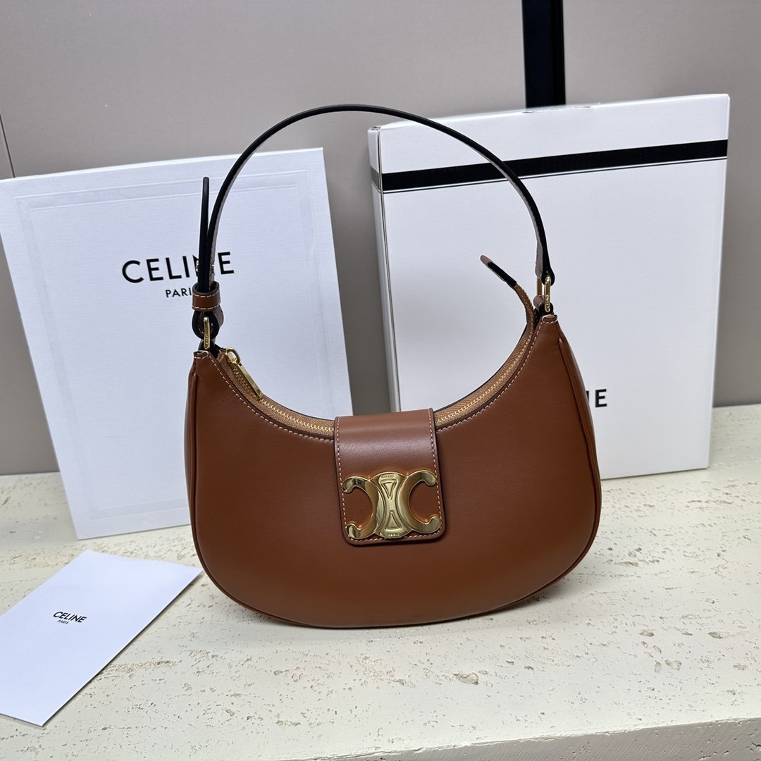 Сумка жіноча AVA TRIOMPHE SOFT BAG IN SMOOTH CALFSKIN 23 см фото 2