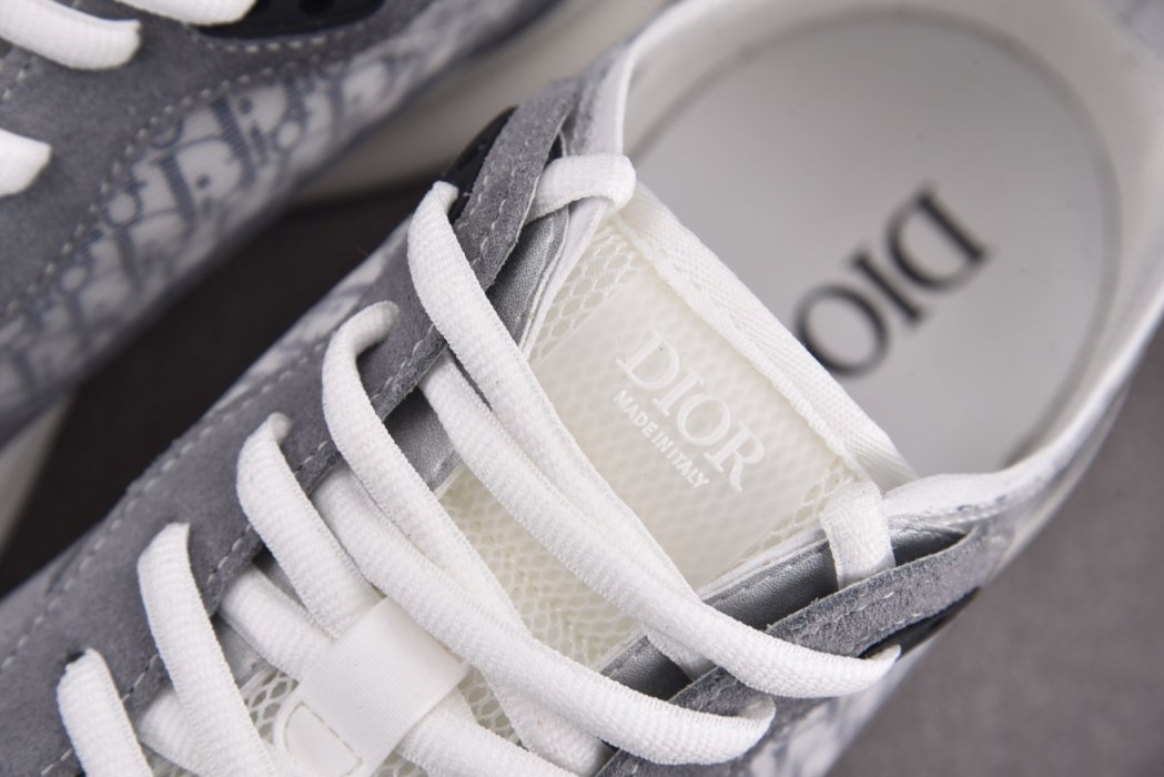 Кроссовки Dior B25 Runner White Grey фото 9