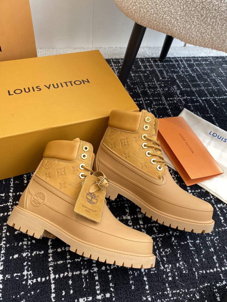 Ботинки женские Louis Vuitton x Timberland фото 3