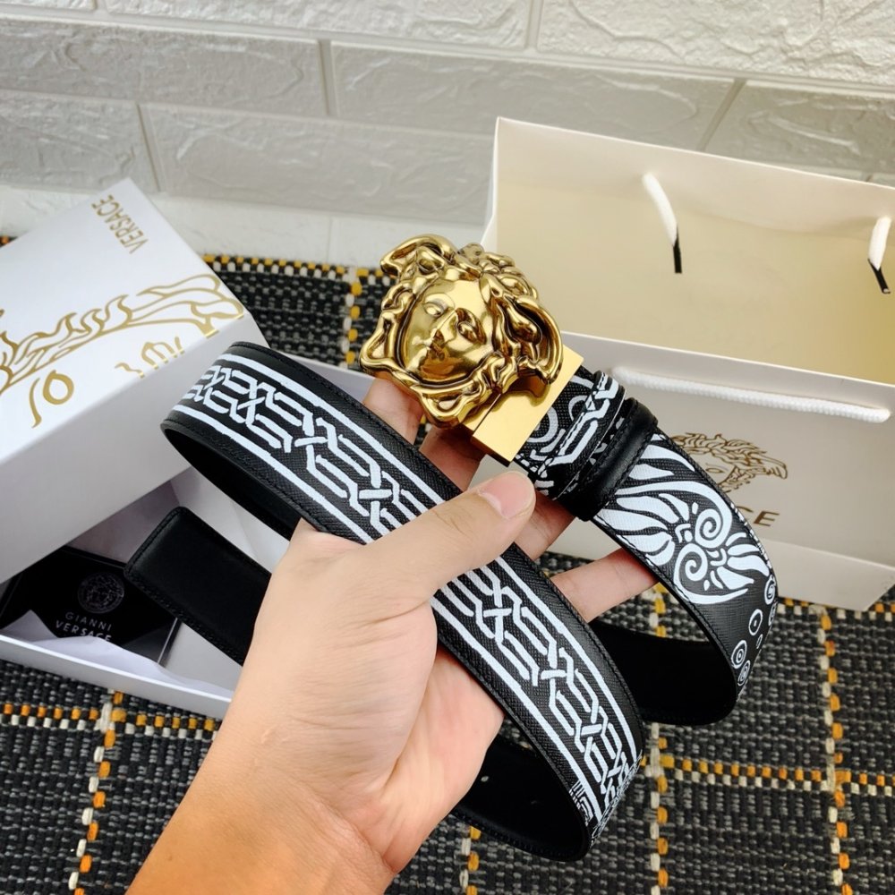 Belt leather 40 mm фото 4