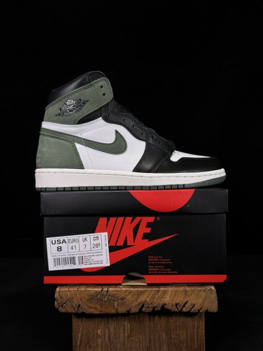 Кросівки Jordan 1 Retro High Clay Green Hombre фото 9