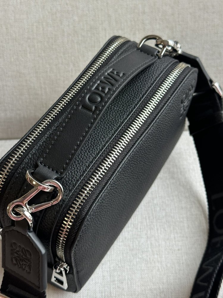 A bag leather 18 cm фото 7