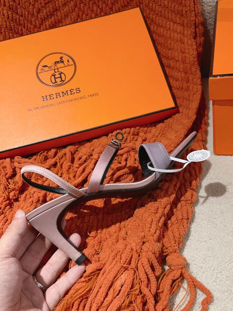 Босоніжки Hermes Glamour на підборах 7.5 см фото 6