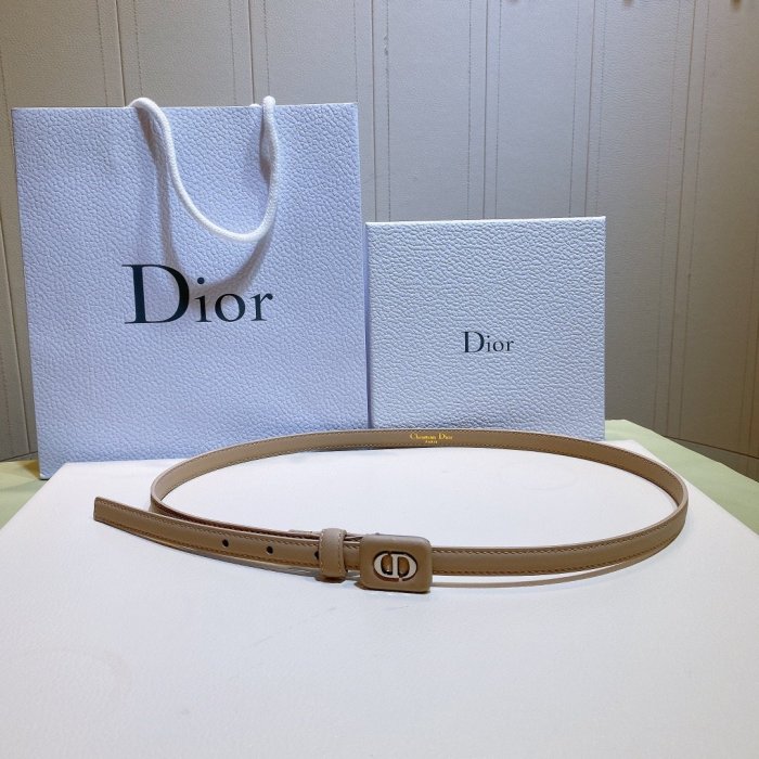 Belt female Dior Bobby 1.2 cm