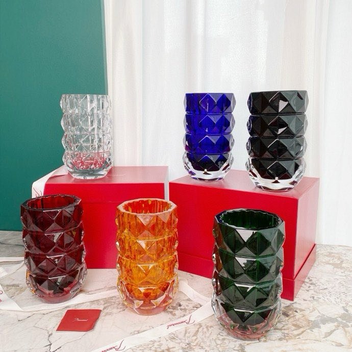 Ваза хрустальная для цветов Бакарат Baccarat 22 см фото 8