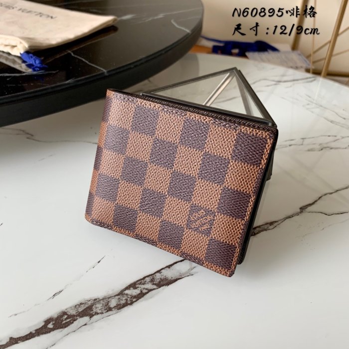 Гаманець Damier Graphite 12 см