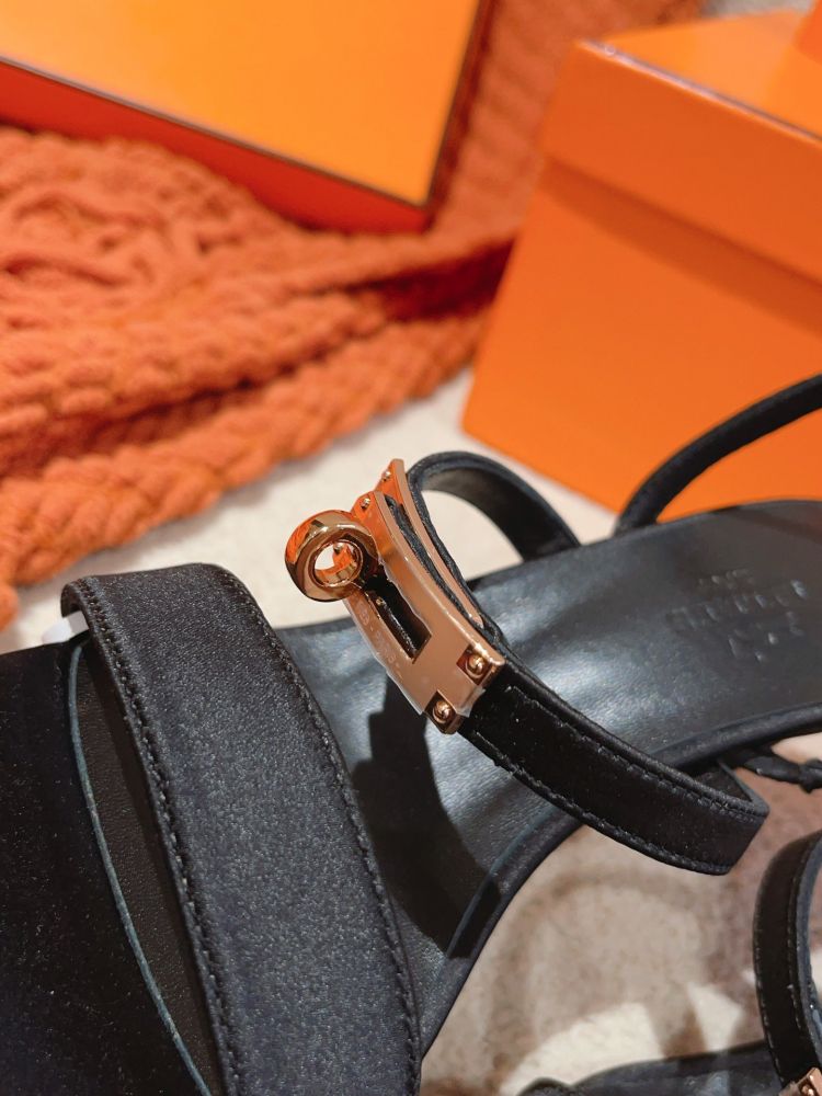 Босоніжки Hermes Glamour на підборах 7.5 см фото 7