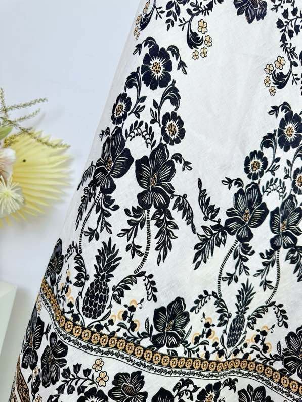 Long linen skirt of series ILLUMINATE фото 8