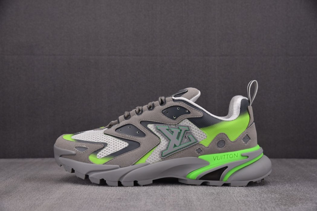 Кроссовки LOUIS VUITTON Runner Tatic Grey Green