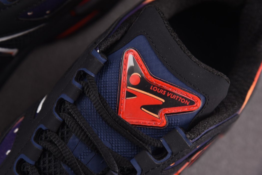 Кроссовки LOUIS VUITTON Runner Tatic Black Orange фото 9